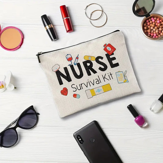 Cosmetic Bag, "Nurse Survival Kit"