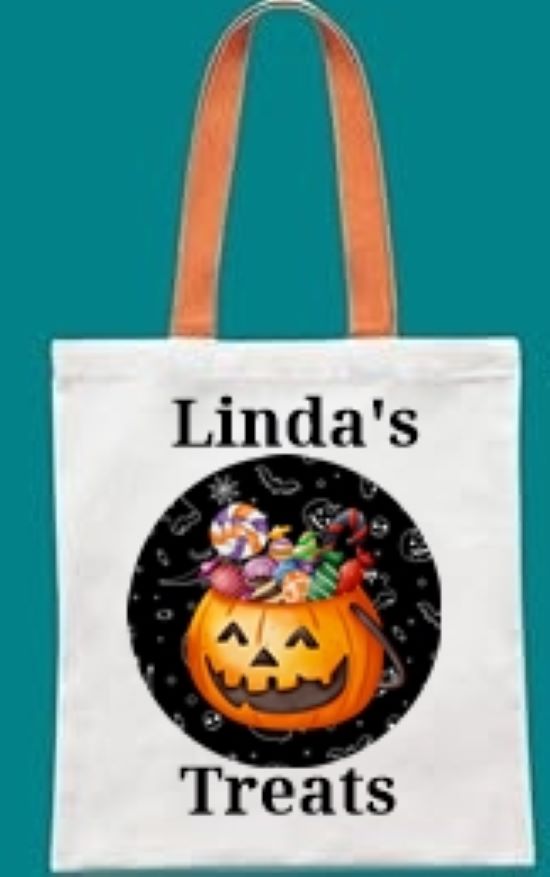 Personalized Halloween Tote Bag Canvas