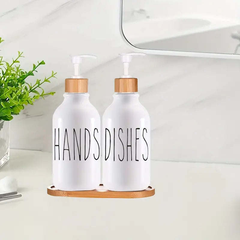 Farmhouse Soap & Lotion Dispensers  3 piece Set