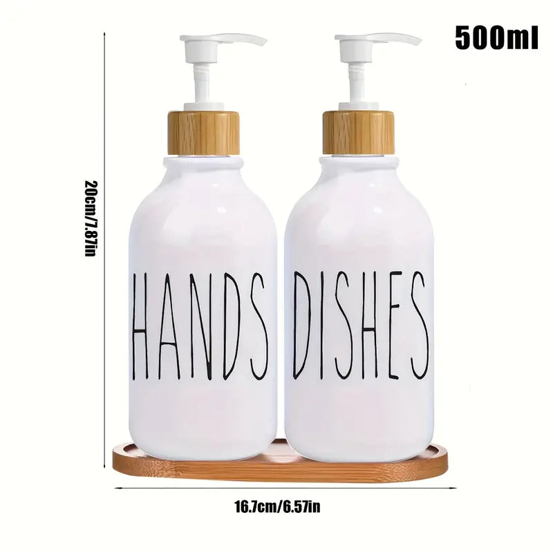 Farmhouse Soap & Lotion Dispensers  3 piece Set