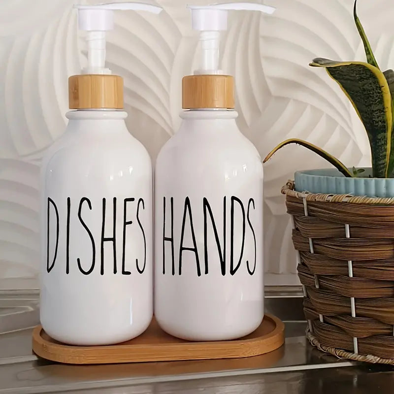 Farmhouse Soap & Lotion Dispensers  3 piece Set