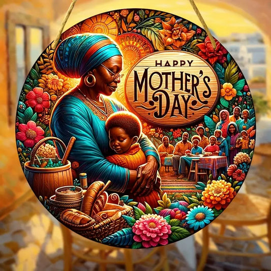 Happy Mother's Day Classic Colorful African Design