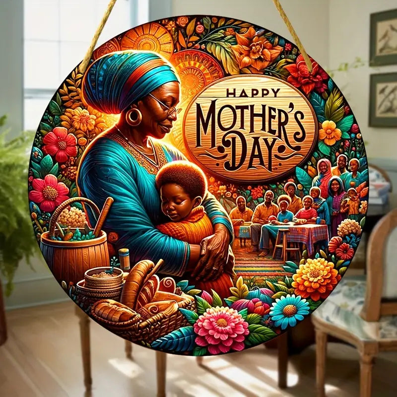 Happy Mother's Day Classic Colorful African Design