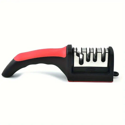 Knife Sharpener Professional Ceramic Kitchen Sharpening System 4 Stage