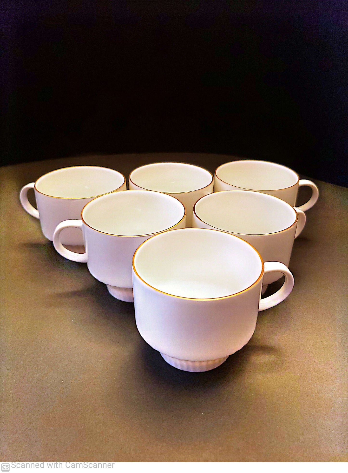 Vintage Kaiser 10 Piece Porcelain Demitasse Set  West Germany